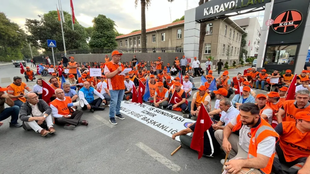 TÜRK-İŞ yurt genelinde iş bıraktı: 