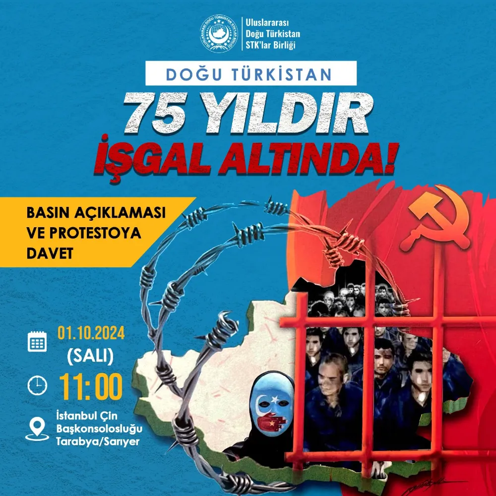 DOĞU TÜRKİSTAN 75 YILDIR İŞGAL ALTINDA!