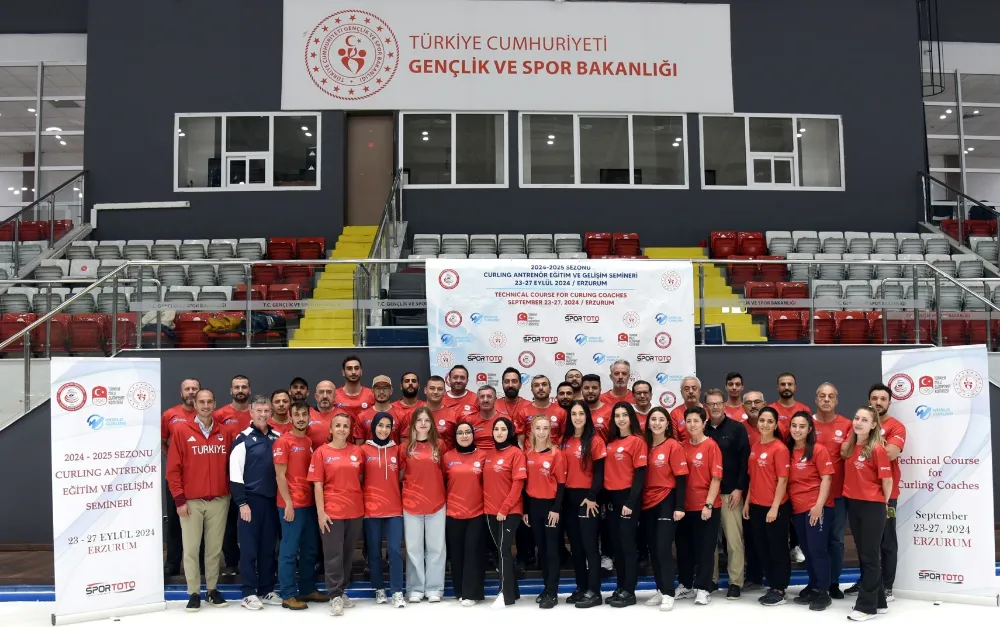 Curling Antrenör Eğitim ve Gelişim Semineri Erzurum’da yapılıyor
