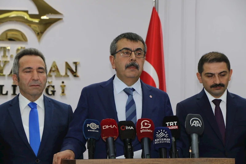 Milli Eğitim Bakanı Yusuf Tekin, yarın Adıyaman’da: Yoğun ziyaret programı 