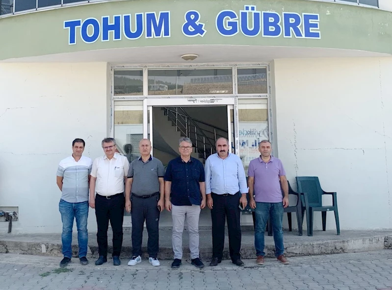 Tohumculuk Daire Başkanı Sezgin Karadeniz Adıyaman’da üreticileri ziyaret etti 