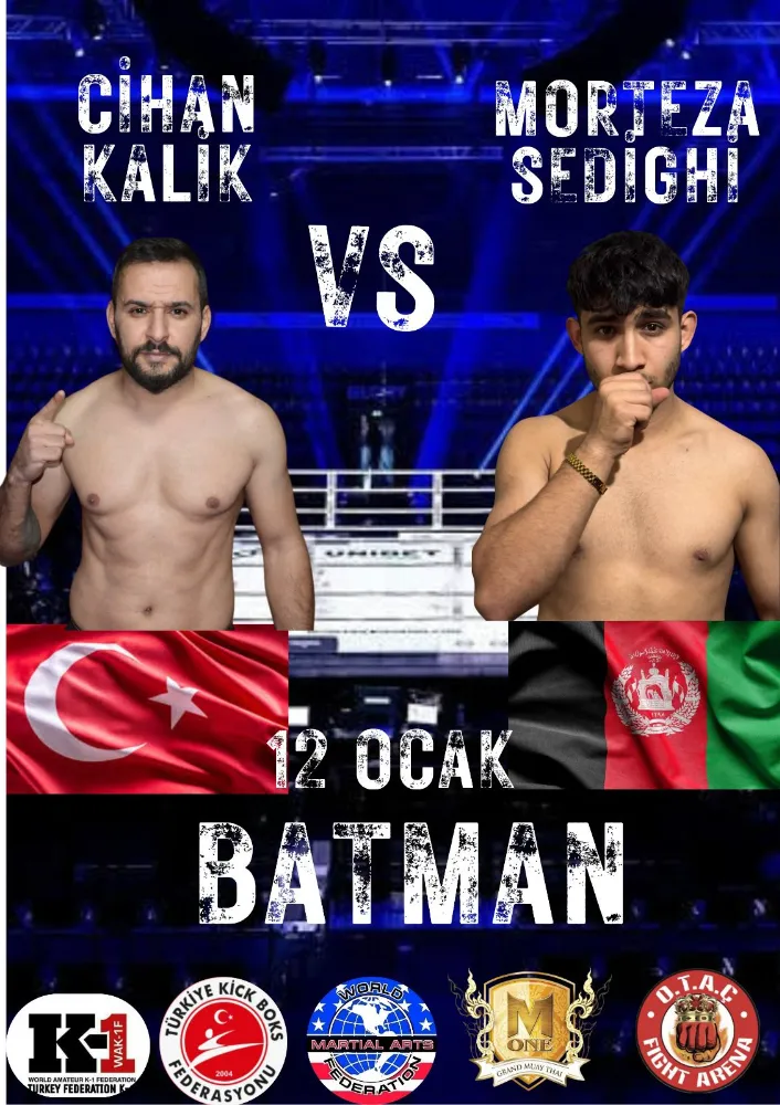 12 OCAK’TA BATMAN PROFESYONEL YUMRUKLARLA SALLANACAK