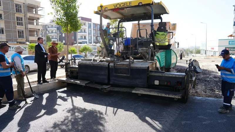 Adıyaman Filamingo Yolu’nda asfalt serimine başlandı   - Videolu Haber