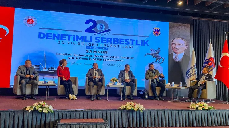 Denetimli Serbestlikte Dönüşüm Odaklı Yaklaşım Sempozyumu Samsun