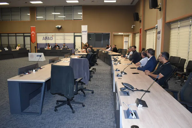 Bingöl’de Türkiye Afet Barınma Grubu Toplantısı gerçekleştirildi