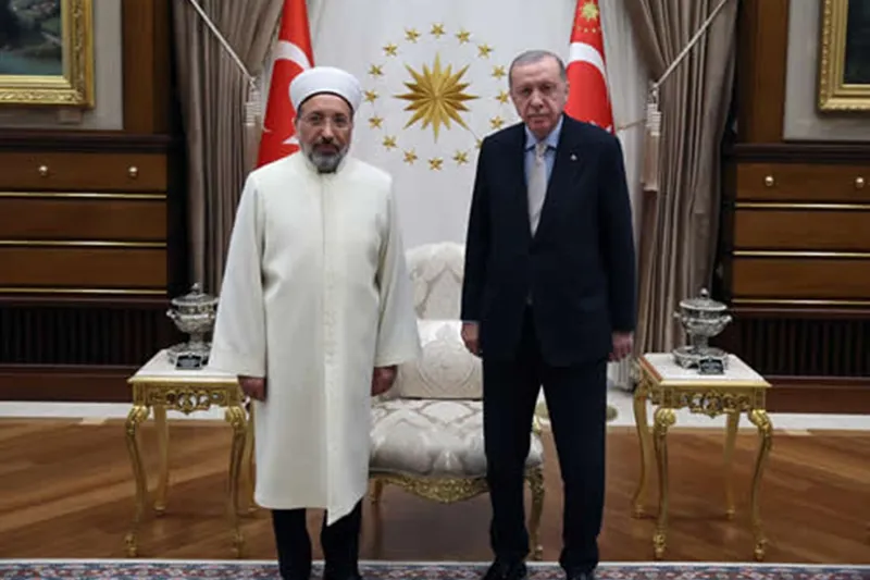 Cumhurbaşkanı Erdoğan, Diyanet İşleri Başkanı Arpaguş