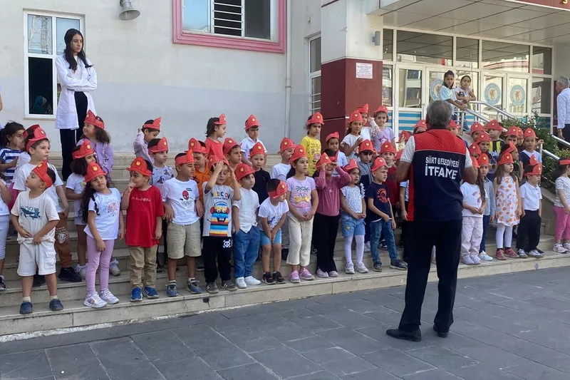 Siirt’te İtfaiye Haftası