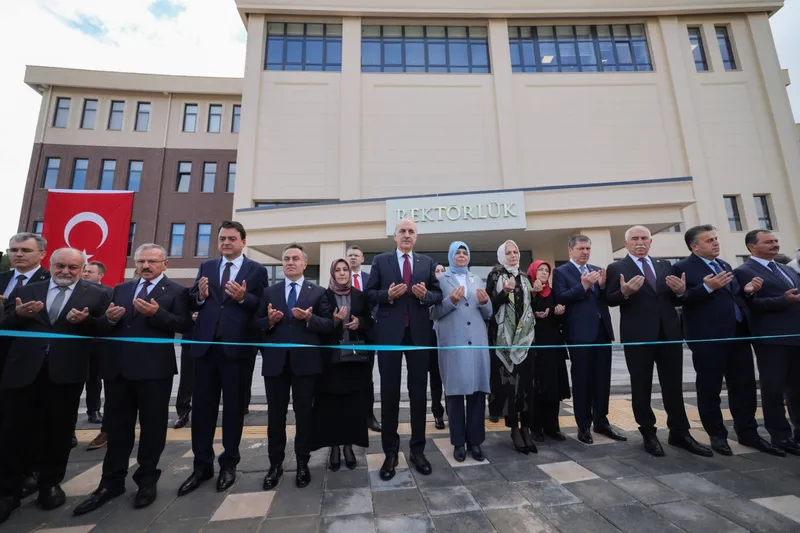 Tokat Gaziosmanpaşa Üniversitesi yeni rektörlük binasının açılışı yapıldı