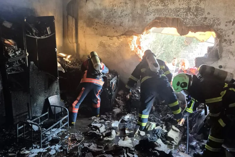 Mardin’de feci yangın: 1 çocuk öldü, 12 kişi dumandan etkilendi 