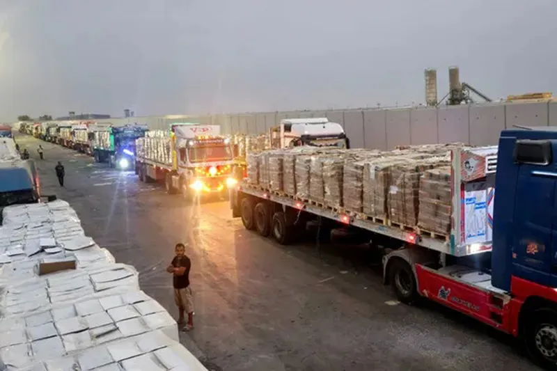 BM: Gazze için gıda, ilaç ve diğer malzemeler hazır bekliyor