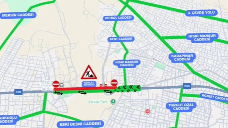 Eğriçay Köprüsü’nde yenileme çalışmaları başladı: Ulaşım tek şeritten sağlanacak 