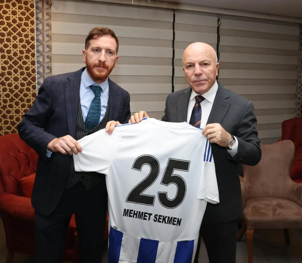 BAŞKAN MEHMET SEKMEN’DEN ERZURUM BŞB SPOR KULÜBÜ’NE MORAL ZİYARETİ