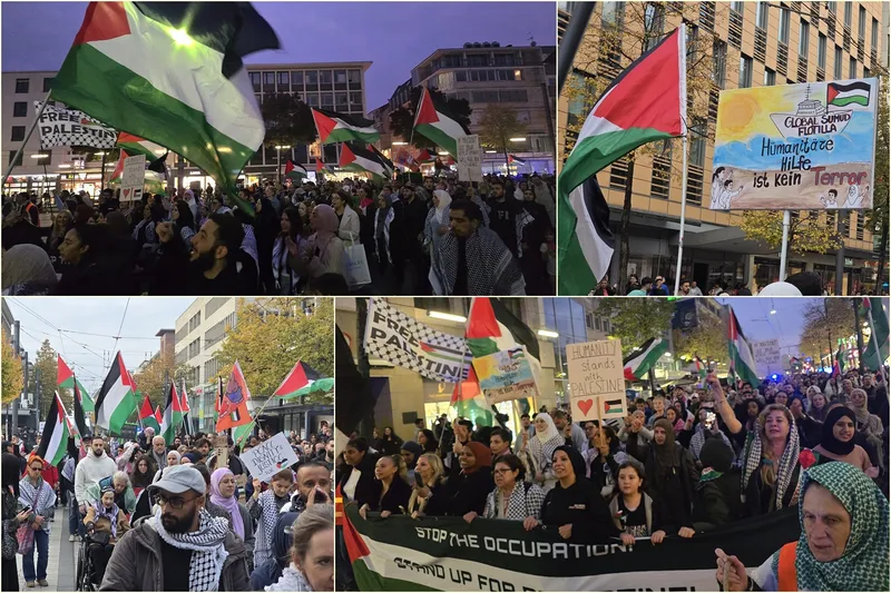 Almanya’da ateşkese rağmen Gazze