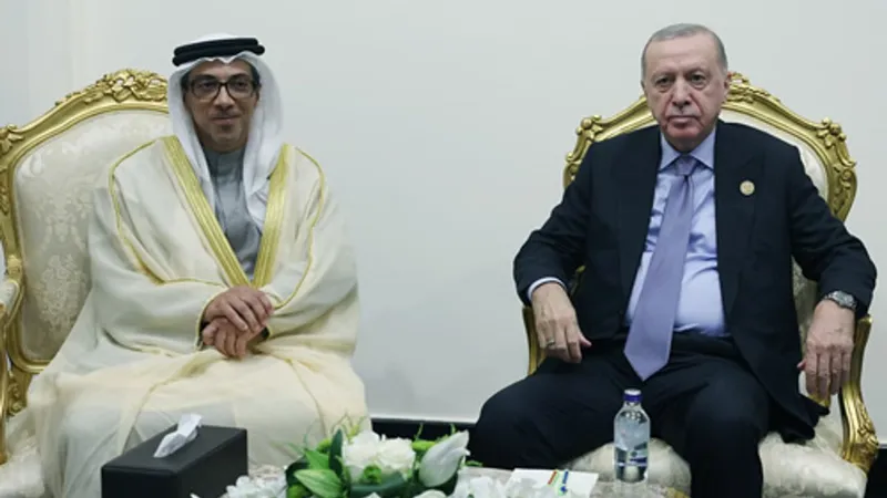 Cumhurbaşkanı Erdoğan, Gazze zirvesine katılmak üzere Mısır’da