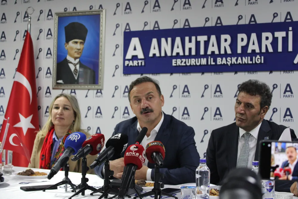 Yavuz Ağıralioğlu Erzurum’da Konuştu: “Korku Değil, Güven İklimi Kuracağız”