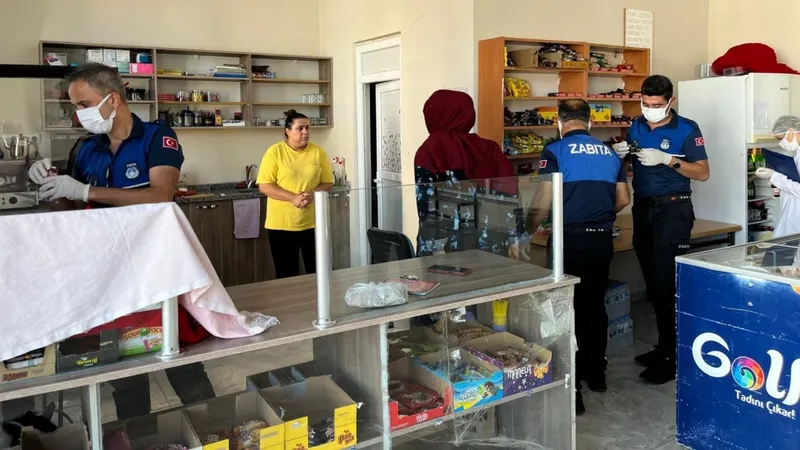 Zabıtadan okul kantinlerine sıkı denetim 