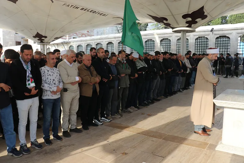 Gazzeli gazeteci Salih Caferavi için İstanbul