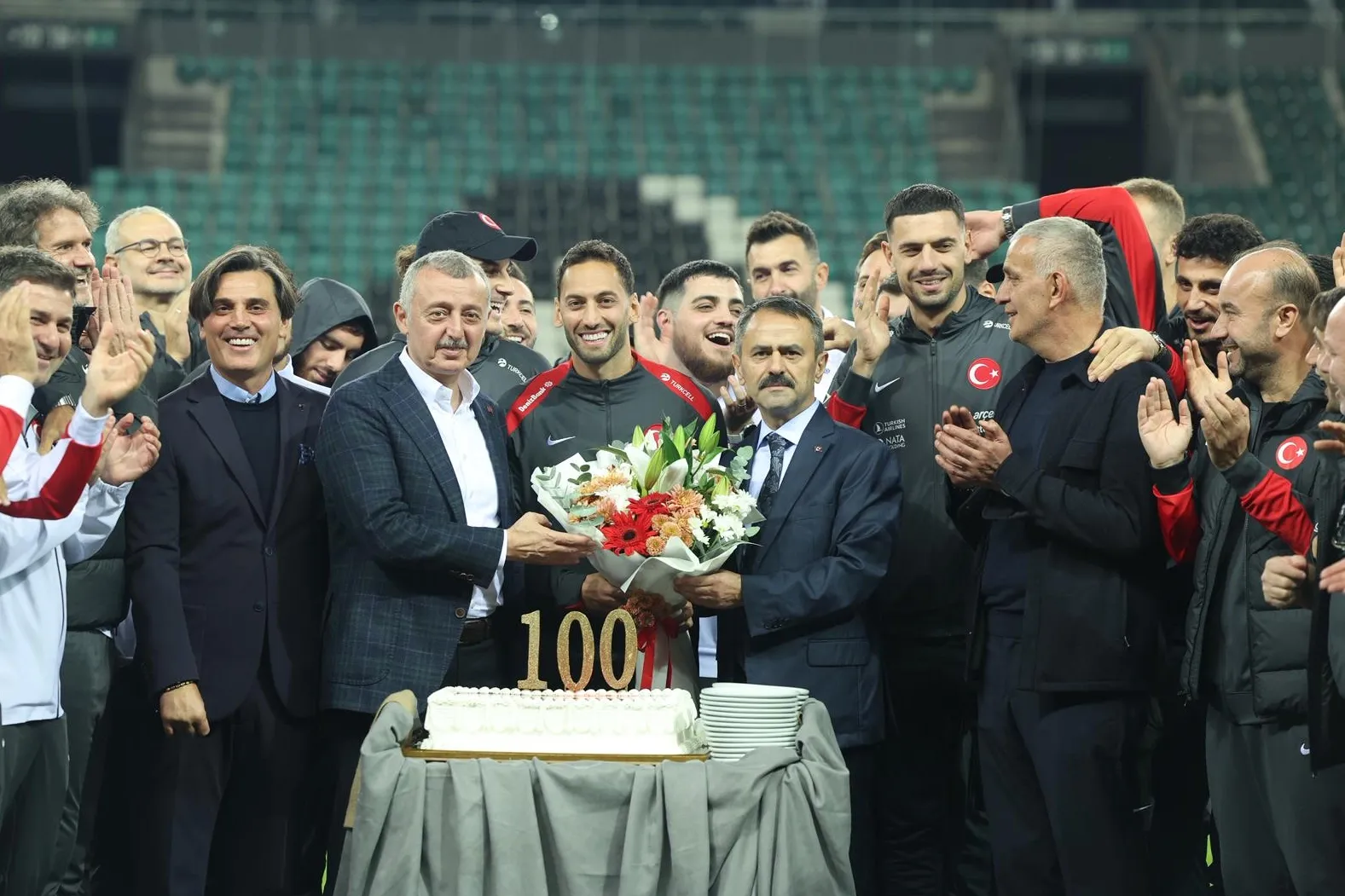 Tarihi maç öncesi Milli Takım