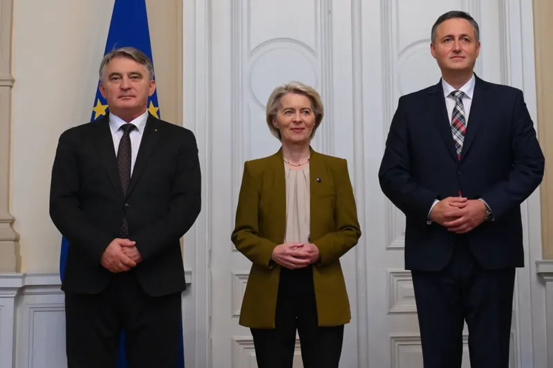 AK Başkanı von der Leyen: Bosna Hersek, AB