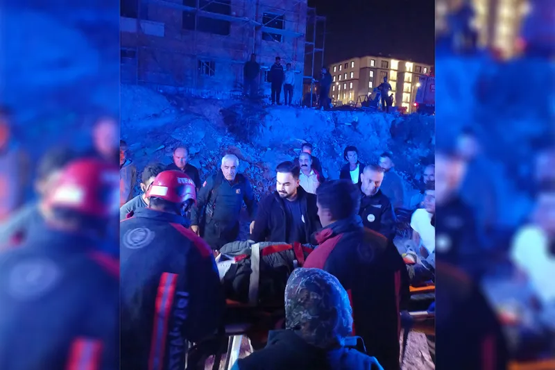 TOKİ şantiyesinde asansör kazası: 1 ağır yaralı