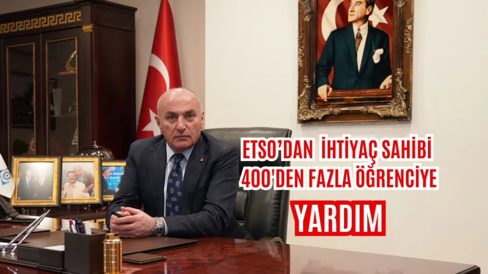 ETSO’dan  İhtiyaç Sahibi Öğrencilere Giyim Yardımı