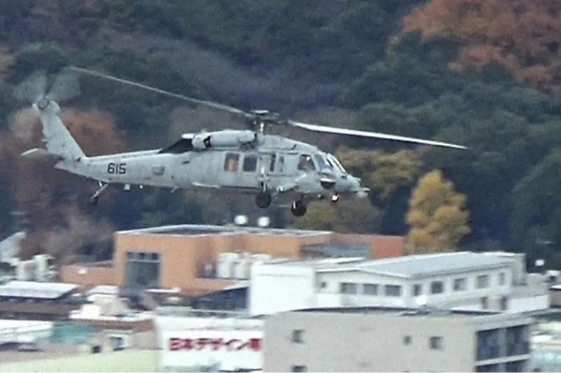 ABD askeri helikopterleri, Japonya