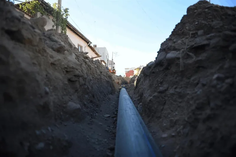 BASKİ 60 Yıllık Eski İçme Suyu Hatlarını Yeniledi