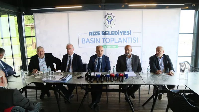 Rize’nin su altyapısında büyük dönüşüm başlıyor