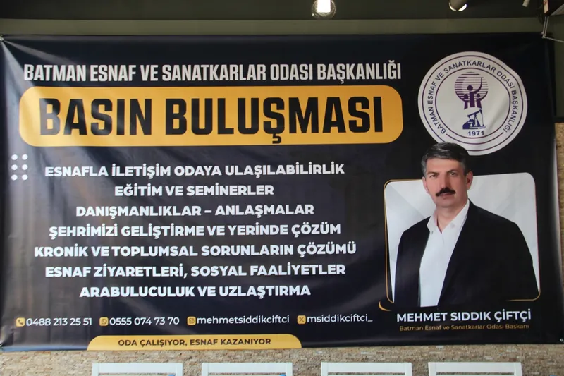 BESO Başkanı Çiftçi: Esnafın gücüyle şehrimizi daha müreffeh bir geleceğe taşıyacağız