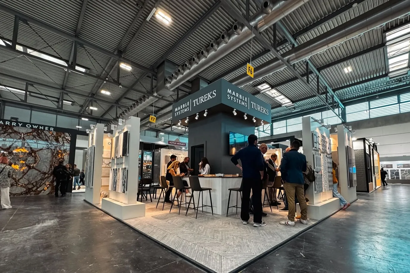 Marble Systems Tureks, İtalya Cersaie ve Marmomac fuarlarında ilgi odağı oldu