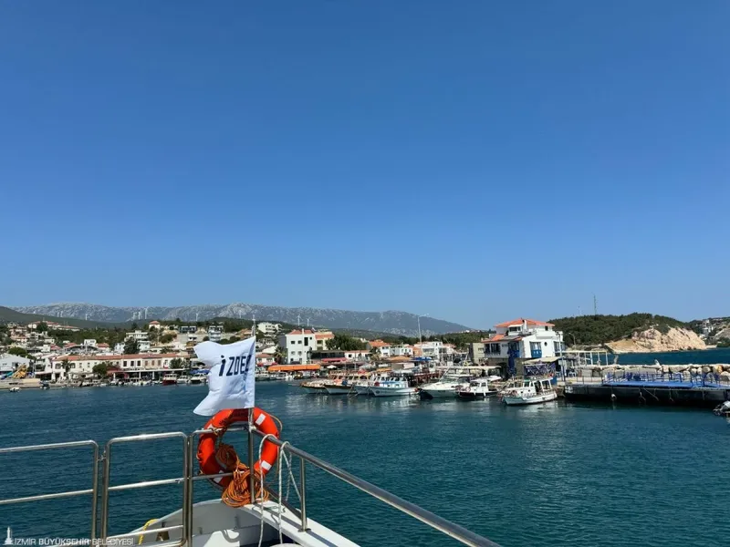 İZDENİZ Yaz Seferlerinde 24 Bin Yolcuya Hizmet Verdi