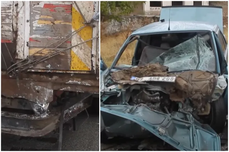 Manisa’da kamyonetle otomobil çarpıştı: 1 ölü, 5 yaralı