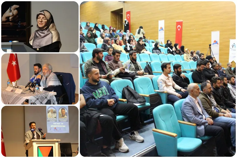 Küresel Sumud Filosu aktivistleri Ağrı’da öğrencilerle buluştu