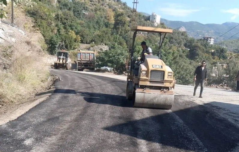Alanya Kırsalında Yoğun Çalışma Sürüyor