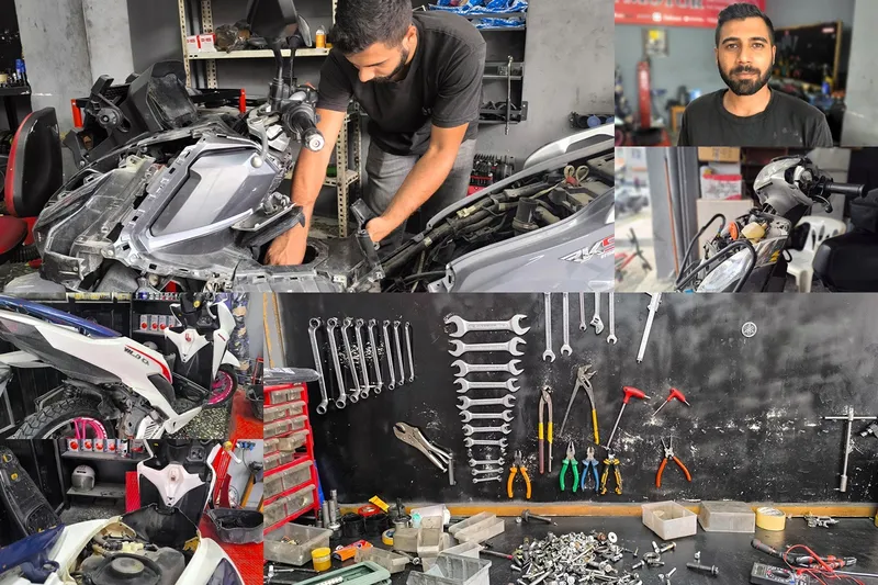 Motosiklet ustasından gençlere uyarı: Son hızı görmeye çalışmayın