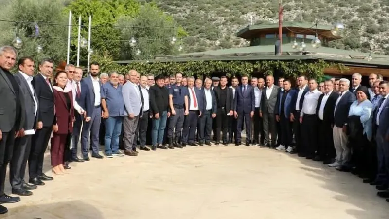 Kaş’ta Muhtarlar Günü kutlandı