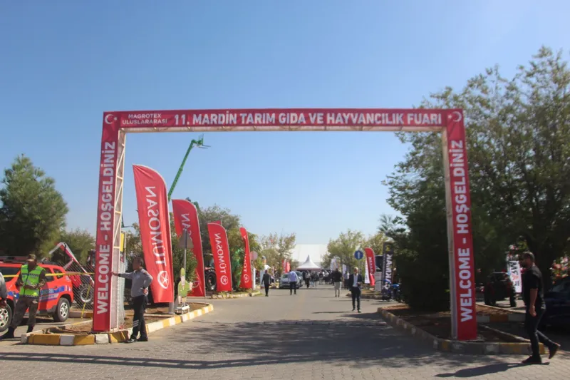 Mardin’de 11’incisi düzenlenen “Gıda ve Tarım” fuarı açıldı