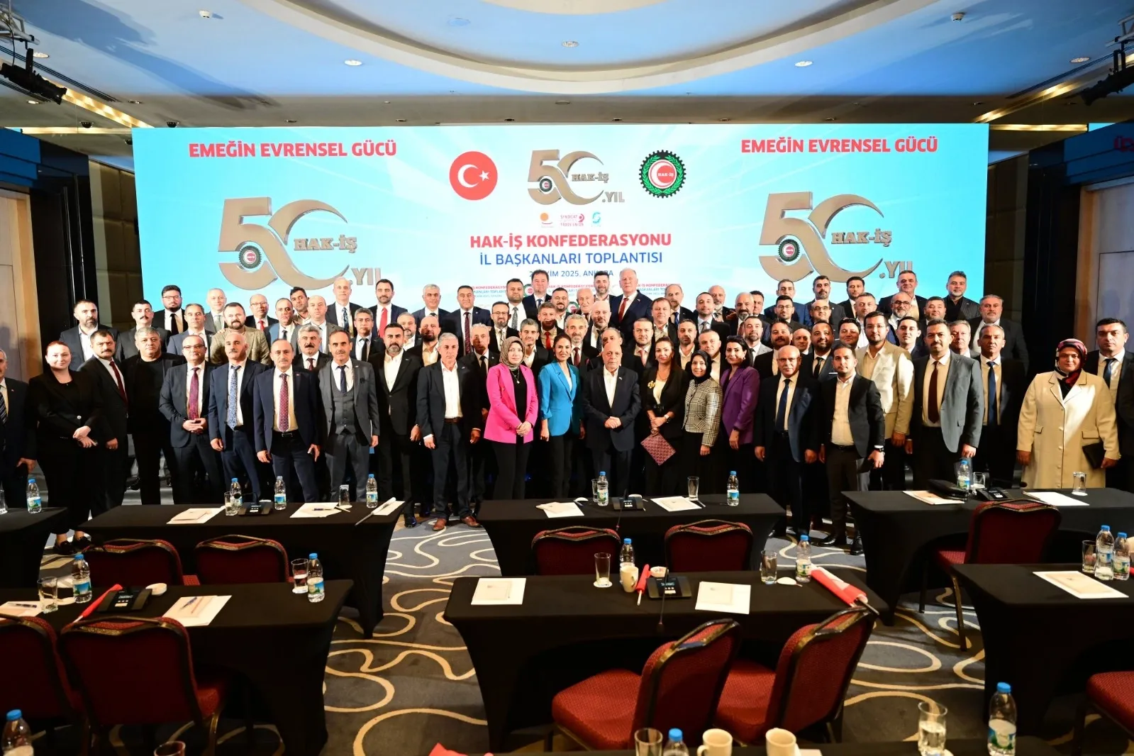 HAK-İŞ il başkanları Ankara