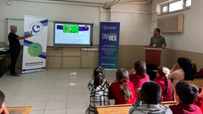 Adıyaman Üniversitesi’nden tarım ve doğa farkındalığı etkinliği 