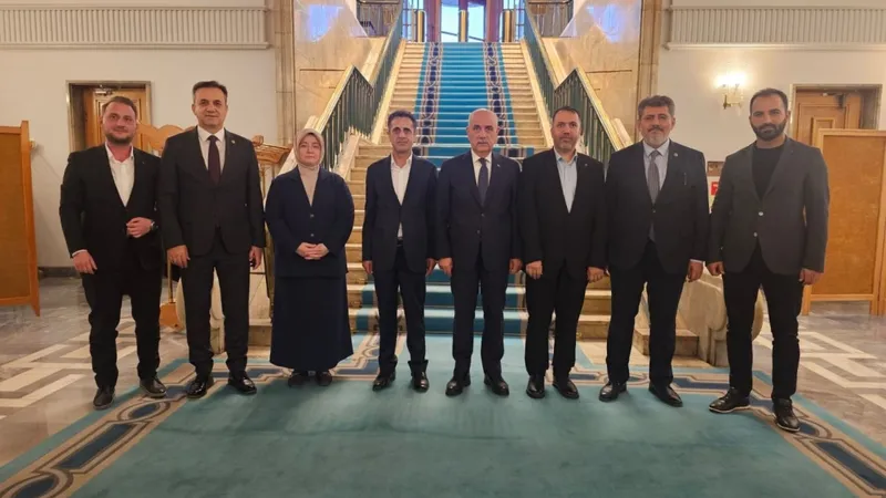 AKEDAŞ heyetinden TBMM’ye ziyaret 