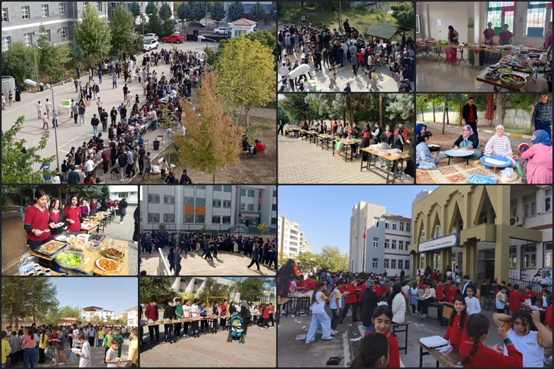 Diyarbakırlı öğrenciler Gazzeli çocuklar için tek yürek oldu