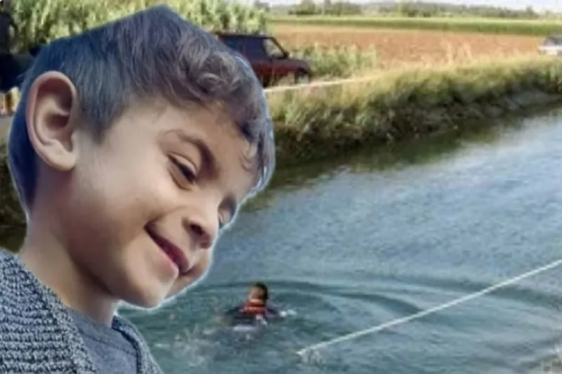 Dengesini kaybederek sulama kanalına düşen çocuk hayatını kaybetti