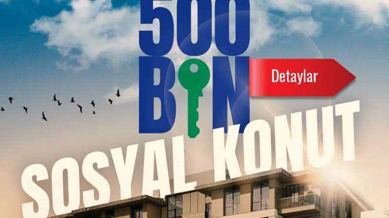 TOKİ: 500 bin sosyal konutta fiyat ve kontenjanlar açıklandı