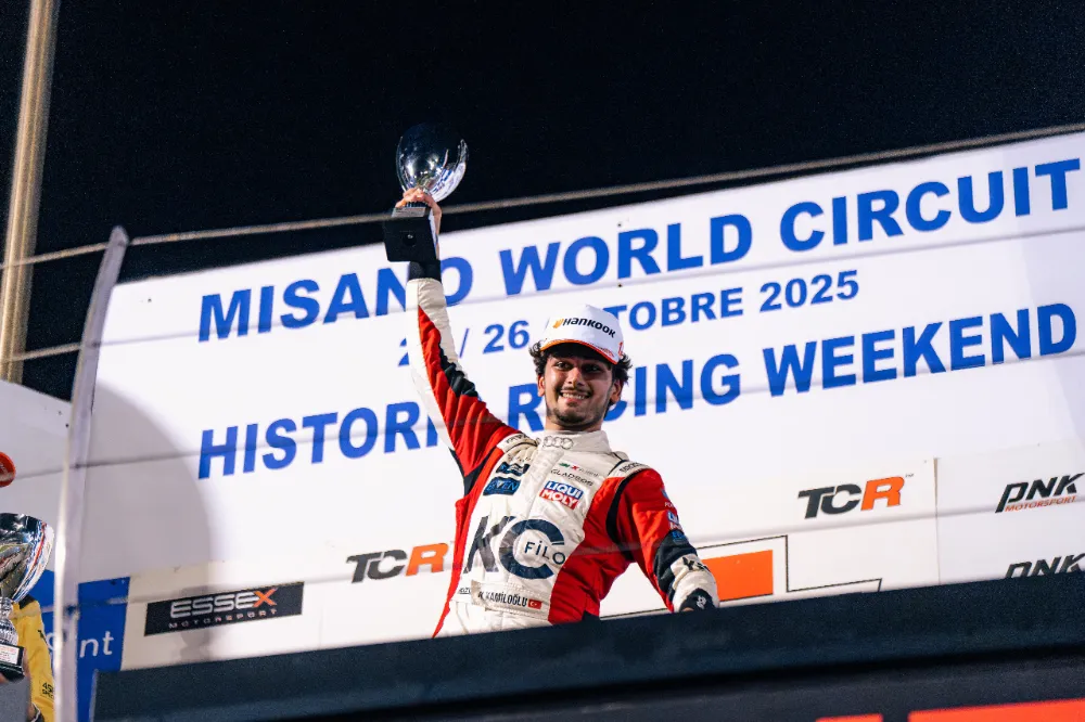 Yarış pilotu Koray Kamiloğlu İtalya Kupası’nda tarih yazdı!