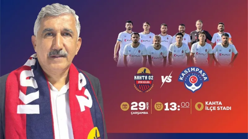 Başkan Hallaç’tan tüm Adıyamanlılara Kahta Spor02’ye destek çağrısı 