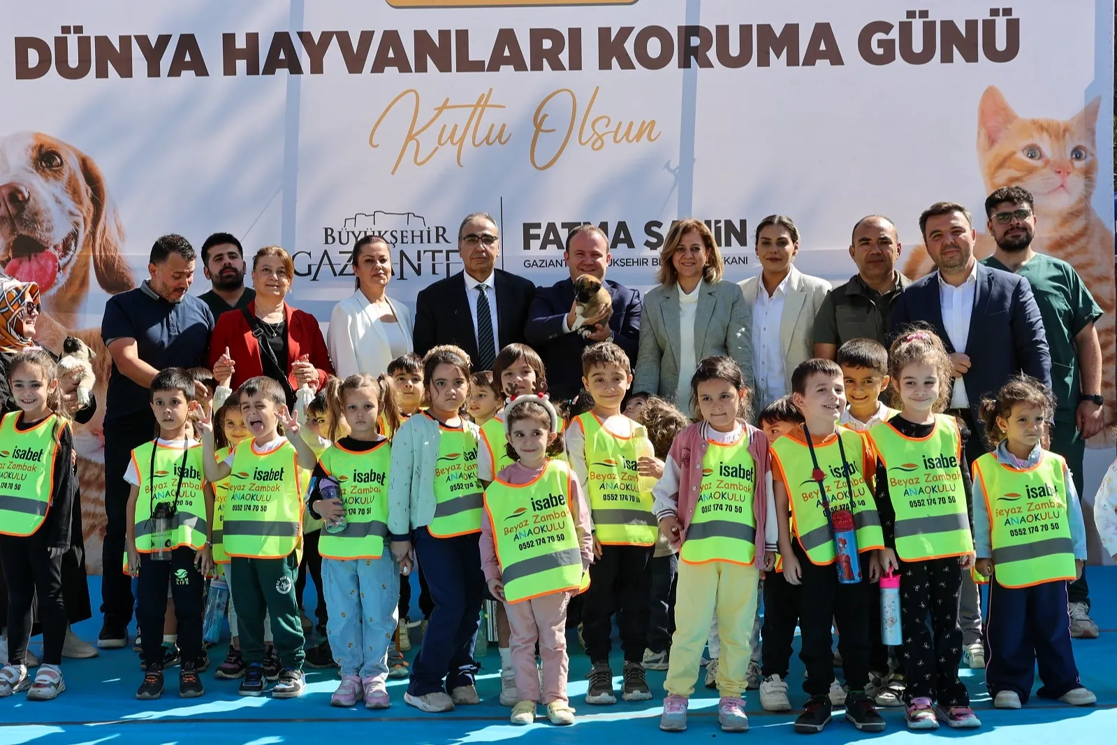 Gaziantep’te Hayvan Hakları Günü sevgiyle kutlandı