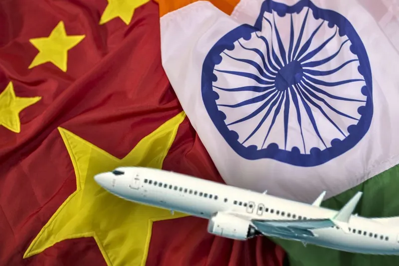 Çin ve Hindistan arasında direkt uçuşlar yeniden başlıyor