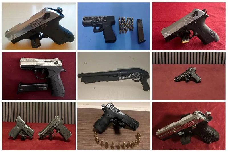 Gaziantep’te asayiş uygulamalarında çok sayıda silah ele geçirildi