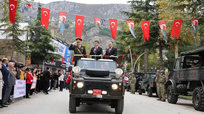 Amasya’da 29 Ekim coşkusu