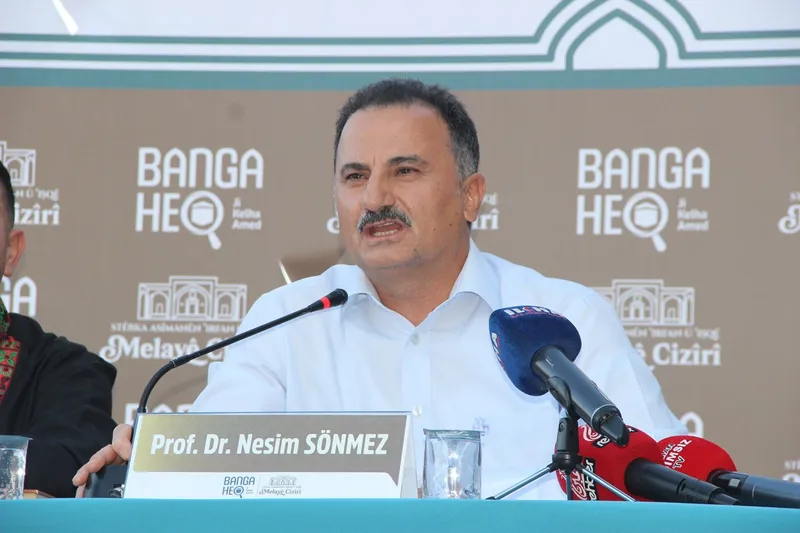 Prof. Dr. Sönmez: Melayê Cizîrî, insanlık medeniyetinin gelişmesine katkı sağladı